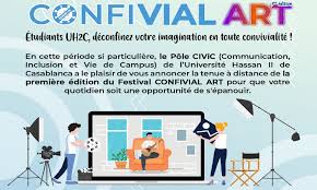 «ConfivialArt» L’Université Hassan II organise son festival culturel à distance