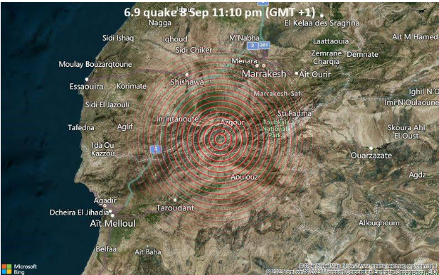La terre a tremblé au Maroc, plusieurs villes sont concernées